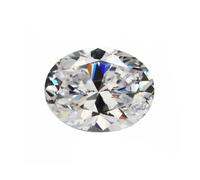 Moissanite en vrac, Moissanite VVS1 Couleur D Forme Ovale Collier Boucles d'oreilles Bracelet(9x11mm-5.0ct)