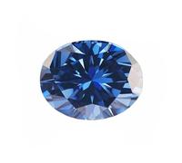 Moissanite en vrac, Vvs1 Couleur Ovale Forme for Perles Boucles d'oreilles Bagues(GRA-9X11mm-5.0ct)