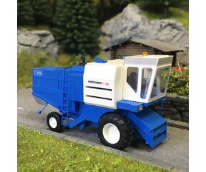 Moissoneuse-batteuse, Fortschritt E514, bleu/blanc - BUSCH 40183 - HO 1/87