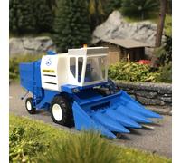 Moissoneuse-batteuse, Fortschritt E514, bleu/blanc, cueilleur à maïs - BUSCH 401