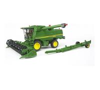 Moissonneuse John Deere T670i BRUDER - Echelle 1:16 - 60 cm - Avec chariot et sachet de grain inclus