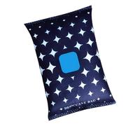 Moisture Control Pouch - Closet Air Freshener for Storage | Non-Woven Fabric with Silica Gel Crystals, Hanging Moisture Trap, Odor Eliminator, Ideal for Cars, Lockers, Cabinets, Bathrooms