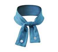 Moisture Scarf - Soft Summer Neck Wrap, 27.56 Inches Fabric Chill with Effect Design, Heat Relief, Cooling Scarf, Outdoor Wear Item for Neck Wrist Ankle Temperature Control Gardening Hiking Camping