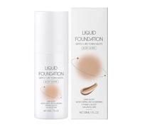 Moisturizing Foundation Makeup - Hydrating Skin Tone Base Cosmetic for Daily Wear | Lightweight Liquid Formula with Smooth Coverage, Natural Glow Finish Beauty Face Product Easy Blend Application