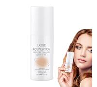 Moisturizing Foundation Makeup, Lightweight Foundation Face Liquid Base, Skin Care Concealer, Hydrating Makeup, Promote Skin Liveliness, 30ml, For Daily Wear And Professional