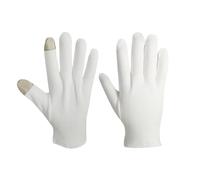 Moisturizing Gloves - Overnight Sleepings Glovess, Reusable Touch Screen Stretchy Gloves, Thickened Cotton | Hydrating Hand Care for Men and Women, Repair Dry Cracked Skin & Cuticles W