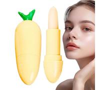 Moisturizing Lip Balm, Gloss Care Stick, 15ml Carrot Design with Safety, Hydrating Nourishing Cosmetic with Comfort, Modern Beauty Design Style, Accessory for Women Girls Adults Teens Travel Party