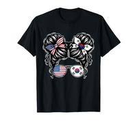 Moitié américaine moitié coréenne Fille américaine sud-coréenne T-Shirt