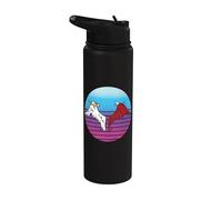 Moitié ange paradis moitié démon ailes de l'enfer Dualité du Stainless Steel Insulated Water Bottle