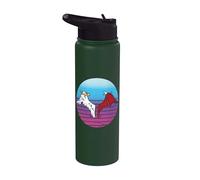 Moitié ange paradis moitié démon ailes de l'enfer Dualité du Stainless Steel Insulated Water Bottle