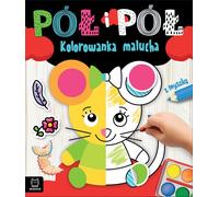 Moitié-moitié. Un livre de coloriage pour les tout-petits avec une souris