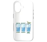 Moitié Pleine moitié Vide Plante Personne enracinement boutures Humour Coque pour iPhone 17