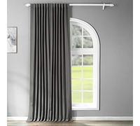 moitié Prix Drapes Boch-193810-84-dw Doublewide Rideau Occultant, Anthracite, 100 x 96
