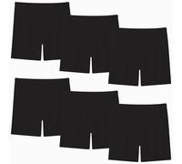 Moitiy Kruz Lot de 6 paires de shorts de cyclisme pour fille - Short de sport pour fille - Legging de sport - 2 à 12 ans, Noir , 9-10 ans