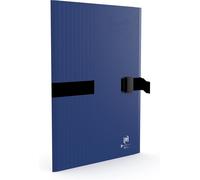 Moiuy-Elba Clip 'n' Go Chemise A4 Carte Bleu