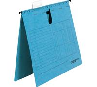 Moiuy-Falken - Réf. 80002702001f - Carton De 25 Dossiers Suspendus A4 - Bleu