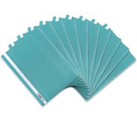 Moiuy-Lot De 10 Chemises En Plastique A4 Elba 100742 Moderne 31 X 22,8 X 0,3 Cm Turquoise.