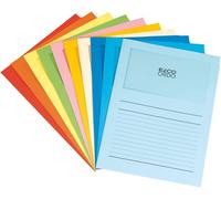 Moiuy-Ordo Classico Chemise De Classement Avec Fenêtre 120 G/M² Chemise 220 Mm X 310 Mm, Fenêtre 180 Mm X 100 Mm Boîte De 100 (10 X 10 Couleurs Assorties) (Import Royaume Uni)