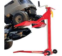 MoJack EZ Max - Élévateur pour Tondeuse à Gazon autoportée, capacité de Levage de 204 kg, s'adapte à la Plupart des tondeuses résidentielles et ZTR, Pliable Peu encombrant, idéal pour l'entretien et