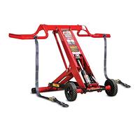 MoJack HDL 500 NO 45501-OP Cric de Levage à Cylindre hydraulique pour Entretien et réparation de Tondeuse à Gazon à Rayon de braquage, capacité de Levage de 226,8 kg avec Barre de Verrouillage pour