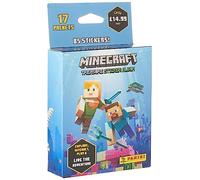 Mojang Studios Album d'autocollants Minecraft Treasure : lot de 17