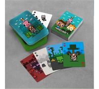 Mojang Studios - Minecraft - Cartes À Jouer Avec Boîte De Rangement E