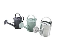 Mojawo Arrosoir galvanisé en zinc - Verseuse en métal - Arrosage de jardin - 5 l - Couleurs : gris