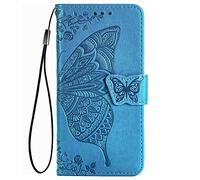 MOJIA Coque en Cuir pour Xiaomi Redmi Note 15 Pro 5G, Étui Portefeuille en Cuir à Rabat avec Case Intérieure en TPU et Porte-Cartes [Dragonne Cadeau]. Bleu