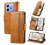 MOJIA Coque pour Blackview Wave 8C / Wave 8 / Oscal Flat 2 / 2C, PU Housse Pochette Antichoc et Anti-Rayures Fonction Stand Rabat de Portefeuille Etui with Card Hold. Kaki