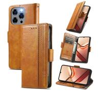 MOJIA Coque pour Doogee Note 58 / Note 58 Pro, PU Housse Pochette Antichoc et Anti-Rayures Fonction Stand Rabat de Portefeuille Etui with Card Hold. Kaki