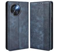 MOJIA Coque pour Doogee Note 59 / Note 59 Pro/Note 59 Pro+, Étui en Cuir, PU Housse Pochette Antichoc et Anti-Rayures Fonction Stand Rabat de Portefeuille Etui Coque. Bleu
