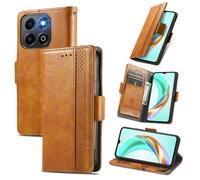 MOJIA Coque pour Honor 200 Smart, PU Housse Pochette Antichoc et Anti-Rayures Fonction Stand Rabat de Portefeuille Etui with Card Hold. Kaki