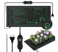 Mojimdo Tapis Chauffant pour Plantes avec Thermostat pour semis, Animaux domestiques et Reptiles,Tapis Chauffant de 50 W pour la Germination et la régulation de la température, sûr et Durable