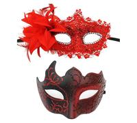 mojingder Femmes Sexy Noir Masque de Dentelle pour Mascarade Halloween Fête Bal de Promo Carnaval Masques Déguisement,Masque A Decorer,DéfiléCarnaval
