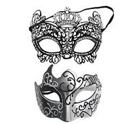 mojingder Masques Antiques Vintage Masque Vénitien Masques Mascarade Rétro Mascarade Vénitienne Bal Masqué pour Les Yeux Carnaval Halloween Party,Masque Blanc À Décorer,Fête de Rentrée Scolaire