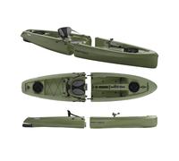 Point 65°N Mojito Angler Solo Kayak Sit-on-Top modulable - Vert