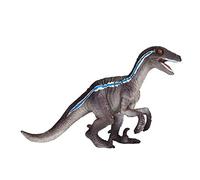 MOJO Animal Planet Velociraptor accroupi, Couleur Grise (381022)