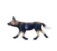 MOJO Figurine de Chien Africain Peinte à la Main réaliste