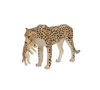 Mojo Figurine Guepard Femelle avec Bebe