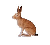 MOJO Hare Hand-Painted Toy Figure Wildlife Collection True to Life & Highl