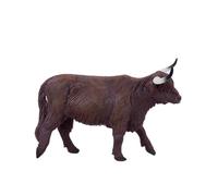 Jouet Figurine Réaliste - Vache 'highland' - Planète Des Animaux
