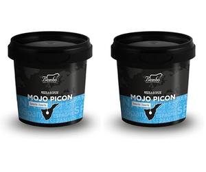 Mojo Picon Bembo 90 g - Mélange des îles Canaries pour Viande et Pommes de Terre à base d'Ail et Piment - Faire Mariner avec Huile d'Olive, Vinaigre et Sel - Sans Conservateurs (Lot de 2)