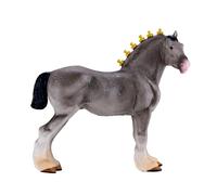 MOJO - Shire Dapple Grey Giocattolo dipinto a mano Collezione Farmland Fed