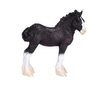 MOJO - Shire Horse Hand-Painted Toy Figure Horses World Collection True to