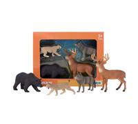 Mojo - Starter Set Forest - Wild Animals, 4 Pcs (Mj-380036)