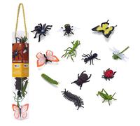 Mojo Wildlife Mini Insecten en Spinnen, 12dlg. - 380058