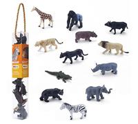 Mojo Wildlife Mini Wilde Dieren Speelset, 12dlg. - 380057