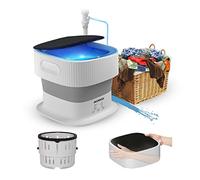 Mojoco Machine à laver pliable - Machine à laver portable pour vêtements de bébé/fille/chaussettes/sous-vêtements - Mini machine à laver pliable pour appartement, camping-car, camping, voyage - Petite