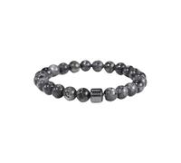 Mojoflow Bracelet Magnetique Homme, Mojoflow Bracelet De Perles De Pierres Précieuses Naturelles De 8 mm Fait à La Main Pour Hommes Et Femmes, Bracelet Perles élastique, Pierre Naturelle (E)