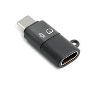 MOJOGEAR Adaptateur Lightning vers USB-C OTG pour audio/microphone + données - Connecte les écouteurs Lightning et les microphones avec iPhone, Android et iPad - Boîtier en aluminium - Audio sans